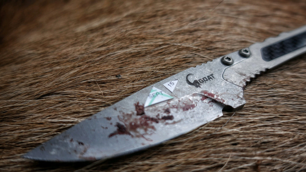 First UltraLight 1.5Ounce Fixed Blade Knife Goat Knives