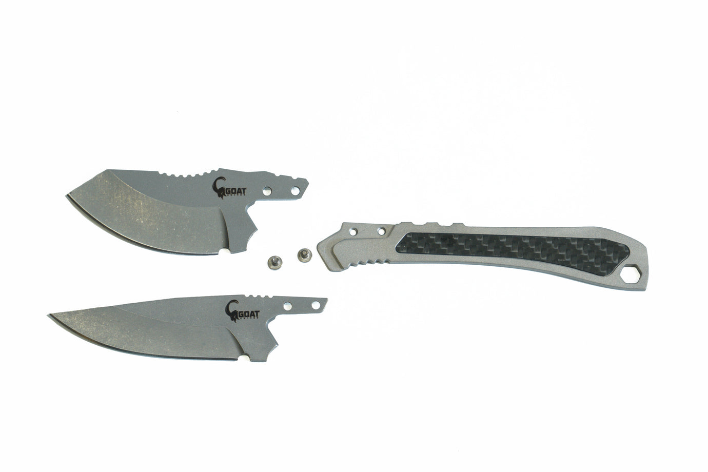 16 2 Handle 2 x 16 Single Edge Pro Fleshing Knives